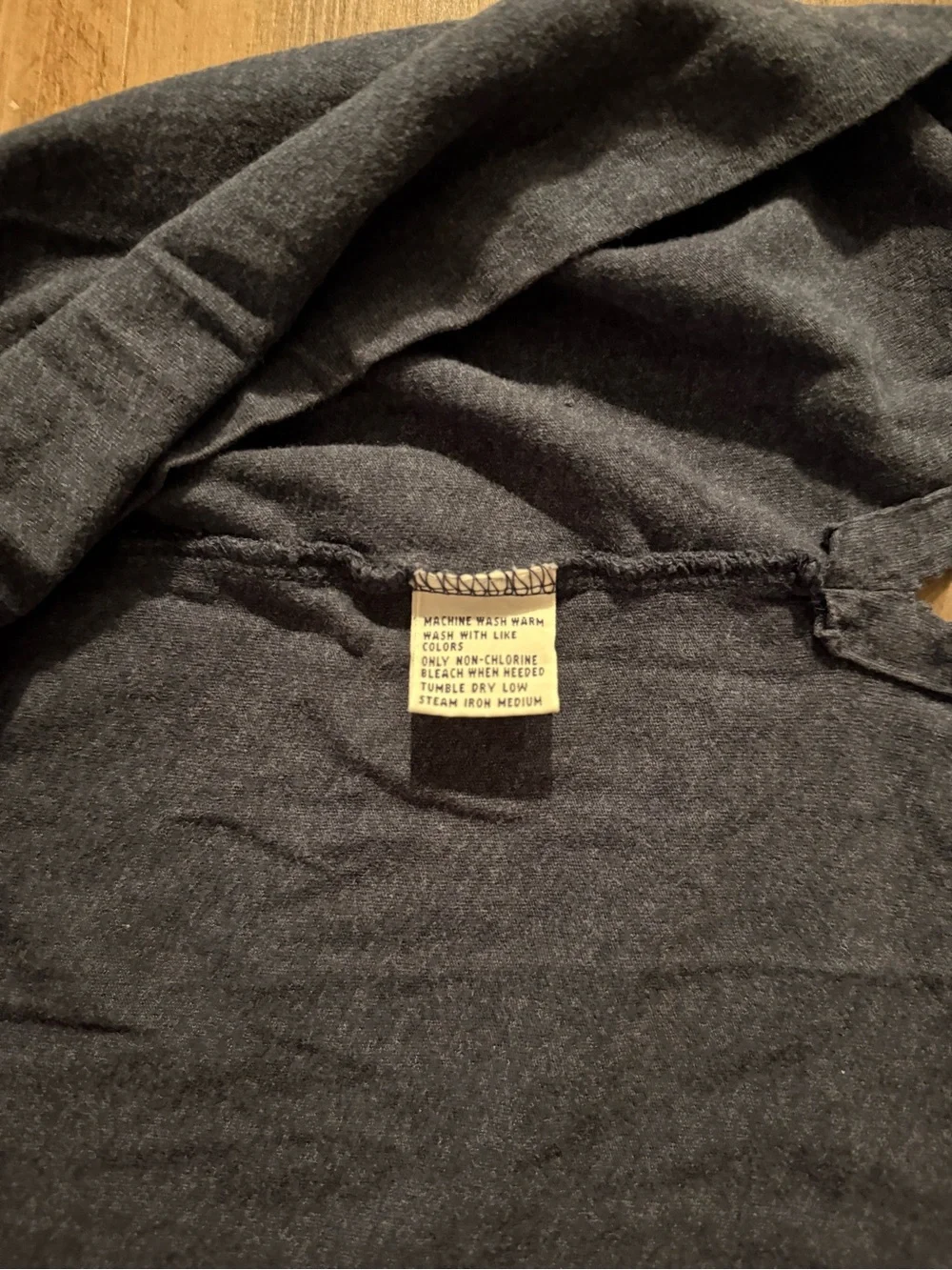 Vintage Polo Ralph Lauren Navy Blue Long Sleeve Shirt Men's Cotton EUC Logo 2XL